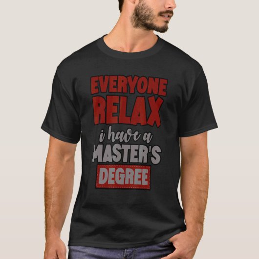 僕のリラックス学士は皆さん Tシャツ (正面)