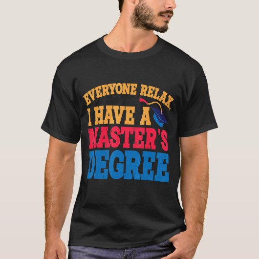 僕のリラックス学士は皆さん Tシャツ (正面)