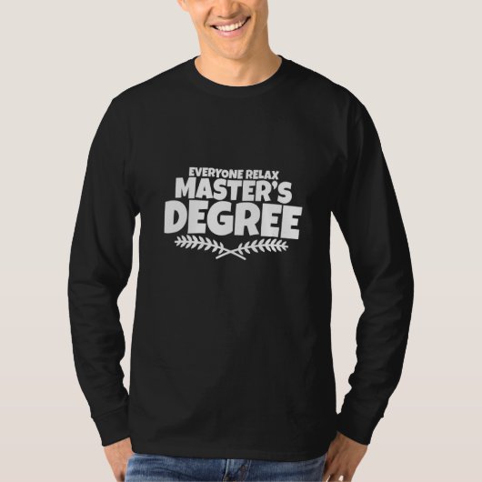 僕のリラックス学士は皆さん Tシャツ (正面)