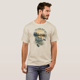 僕のリールな世界で生きてる | フィッシングレイク Tシャツ
