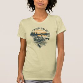 僕のリールな世界で生きてる | フィッシングレイク Tシャツ