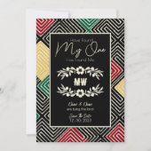 僕の一匹は部族のアフリカ人を見つけ結婚た セーブザデート (正面)