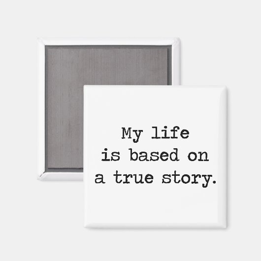 僕の人生は実話に基づいている マグネット (正面/裏面)