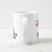 僕の仕事は極秘だ ジャンボコーヒーマグカップ (裏面)