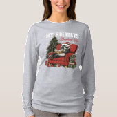 僕の休日は長袖Tシャツばかりだ Tシャツ (正面)