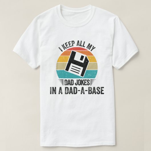 僕の保パパは皆パパで冗談を言う Tシャツ (デザイン正面)