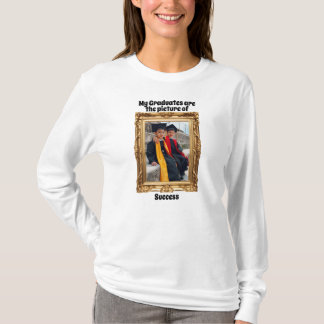 僕の卒業生は成功したTシャツの写真だ Tシャツ