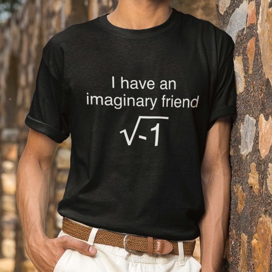 僕の友人は想像上だ Tシャツ
