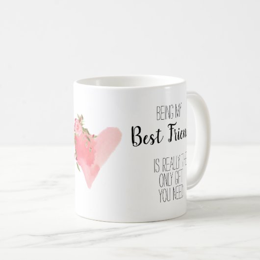 僕の友最高の人でなければお前の贈り物は無い コーヒーマグカップ (正面右)