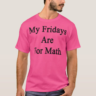 僕の友達は数学の友達だ Tシャツ