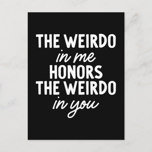 僕の変わり者は君のはがきに変わらぬ ポストカード (正面)