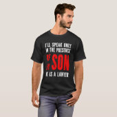 僕の子話の前にいるだけで病気になる Tシャツ (正面フル)