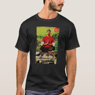 僕の宗教は無条件の愛だ Tシャツ