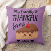 僕の家族は僕に感謝している クッション (ブランケット)