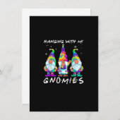 僕の小人たちと遊ぼう ヒッピー小人 フレンド クリス 招待状 (正面/裏面)