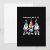 僕の小人仲間たち ヒッピーの小人 フレンドクリス 招待状 (正面/裏面)