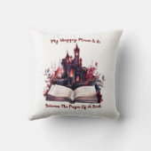 僕の幸福な場所は本の間にある クッション (裏面)