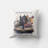 僕の幸福な場所は本の間にある クッション (裏面)