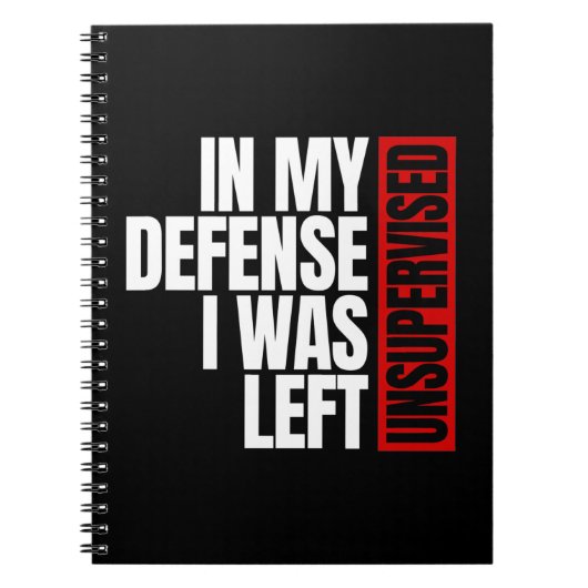 僕の弁護で僕は監督されなかっ離れた ノートブック (正面)