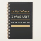 僕の弁護で僕は監督さ離れれなかっおもしろいた プランナー手帳 (正面)