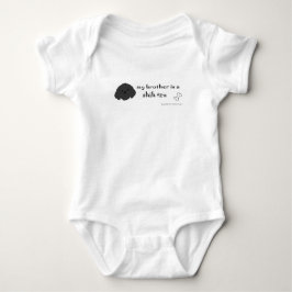 僕の弟はシーズーだ ベビーボディスーツ