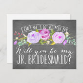 僕の後輩の花嫁の娘になってくれないか |花嫁メイド 招待状 (正面/裏面)