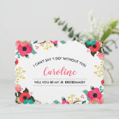 僕の後輩の花嫁介添人になってくれないか？モダンフローラ 招待状 (スタンド正面)