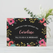 僕の後輩の花嫁介添人になってくれないか?モダンフローラ 招待状 (スタンド正面)