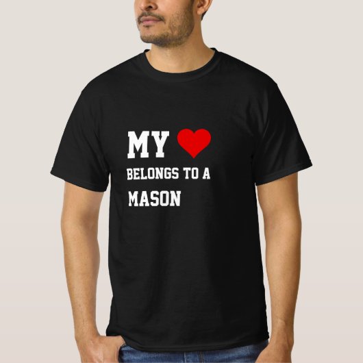 僕の持ち物はメイスンのTシャツだ Tシャツ (正面)