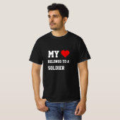 僕の持っているのは軍人のTシャツだ Tシャツ (正面フル)