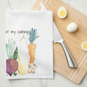 僕の料理タオルは見えない キッチンタオル (四つ折り)