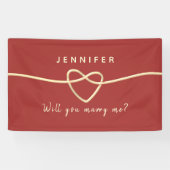 僕の旗と結婚してくれないか 横断幕 (横)