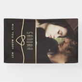 僕の旗と結婚してくれないか 横断幕 (横)