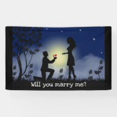 僕の旗と結婚してくれないか 横断幕 (横)