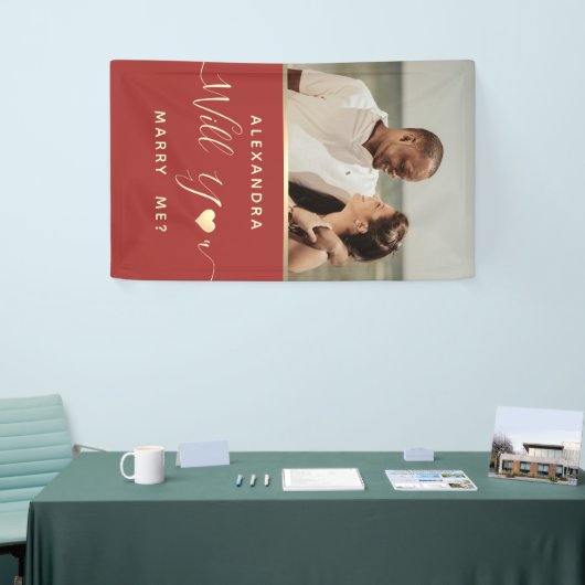 僕の旗と結婚してくれないか 横断幕 (トレードショー)