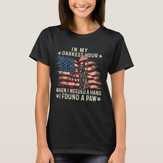 僕の最も暗い時間に手を伸ばして一息ついた Tシャツ (正面)