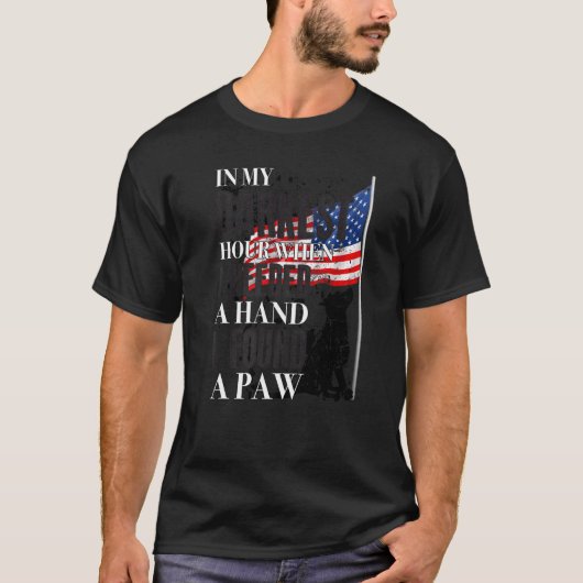 僕の最も暗い時間に手を伸ばして一息ついた Tシャツ (正面)