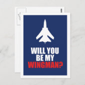 僕の最高の翼の人になるかい ポストカード (正面/裏面)