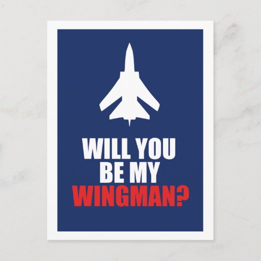 僕の最高の翼の人になるかい ポストカード (正面)