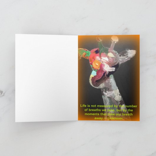 僕の森の首 カード (内部)