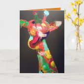 僕の森の首 カード (黄色い花)