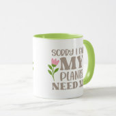 僕の植物は僕を必要としている マグカップ (正面右)