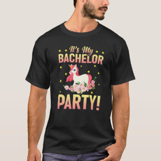 僕の独身最後の夜の結婚式仲間たち 男の花婿 Tシャツ