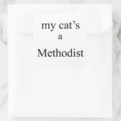 僕の猫はメソジストだ スクエアシール (バッグ)