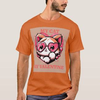 僕の猫は僕のバレンタイン Tシャツ