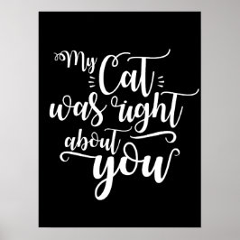 僕の猫は君のキュラシッおもしろいクな文字に正しかった ポスター