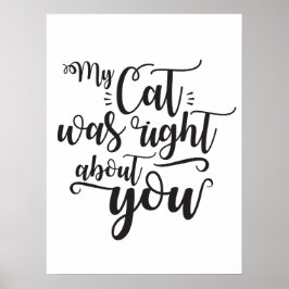 僕の猫は君のキュラシッおもしろいクな文字に正しかった ポスター