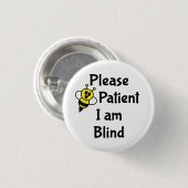 僕の目が見えないように辛抱強くしてくれ給え 缶バッジ (正面&裏面)