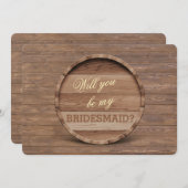 僕の素朴花嫁は木樽で貰おう 招待状 (正面/裏面)