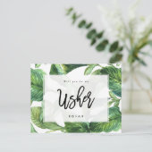 僕の経験は熱帯緑 案内ポストカード (スタンド正面)